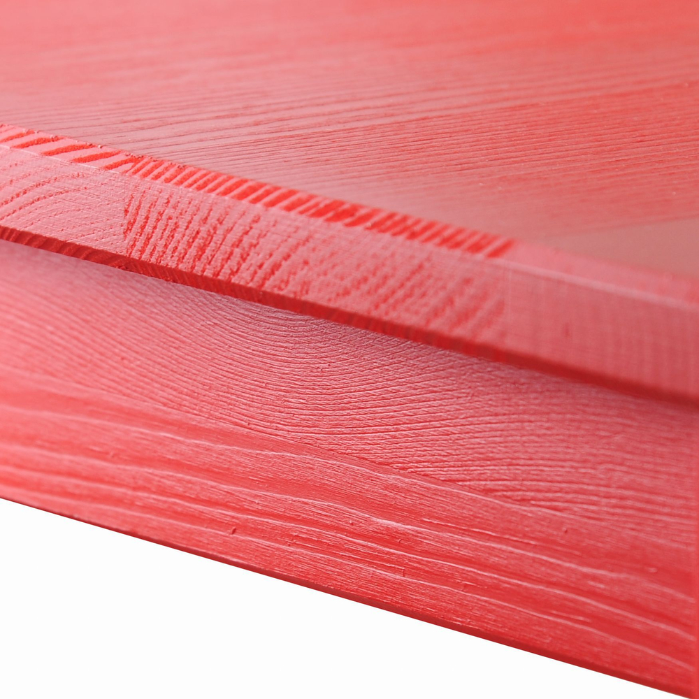 Табурет деревянный Одвар 33х33 см из массива сосны, красный