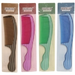 Расческа классическая с ручкой «Your Style», ручка ажурная, микс 4 цвета, 21см