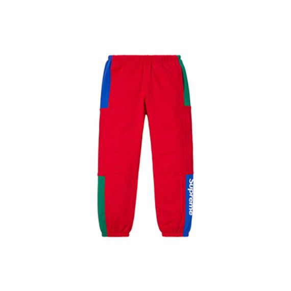 Supreme SS19 Formula Sweatpant Red Logo