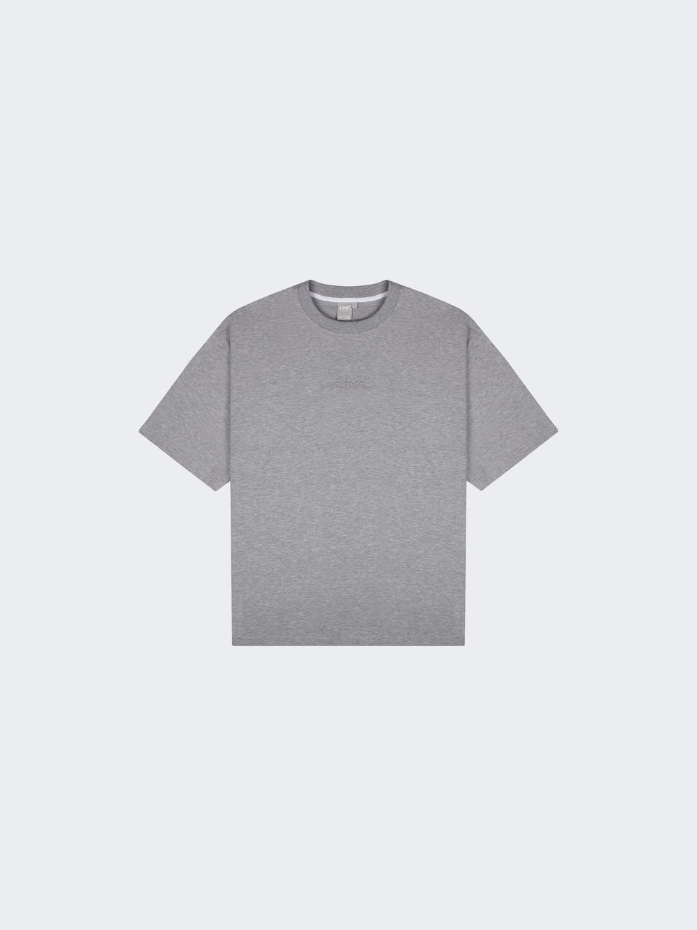 Футболка UNIFORM Relaxed, Серый меланж