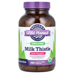 Oregon's Wild Harvest, органический расторопша, 180 органических веганских капсул