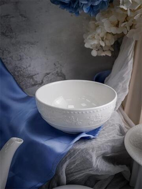 Салатник 400 мл, d 12,7 см h 5,6 см, фарфор, Primavera