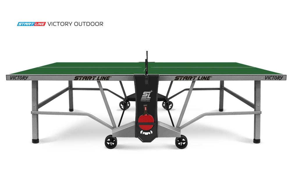 Стол теннисный VICTORY 6 Всепогодный Зелёный