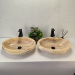 Раковина из оникса ПАРА! Oval Marmo Yellow OO-62705 58*38*15 0102