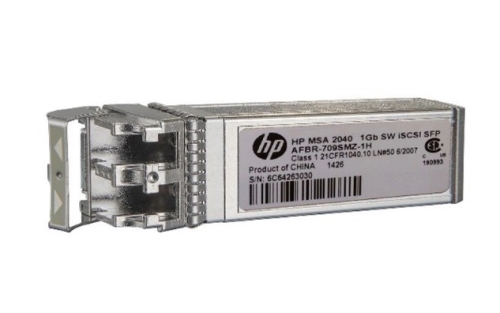 Трансивер оптический HPE MSA 1Gb RJ-45 iSCSI SFP 4pk XCVR