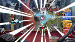 Cuphead + The Delicious Last Course (диск для PS4, интерфейс и субтитры на русском языке)