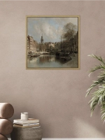 Картина на стену интерьерная на холсте 54*54 см