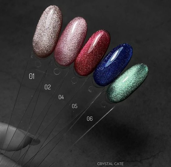 Гель-лак светоотражающий Spectrum Crystal cat 02 10 мл.