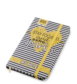 BM-34/4 Блокнот мал. «Полосатый стиль» (твердая обложка)