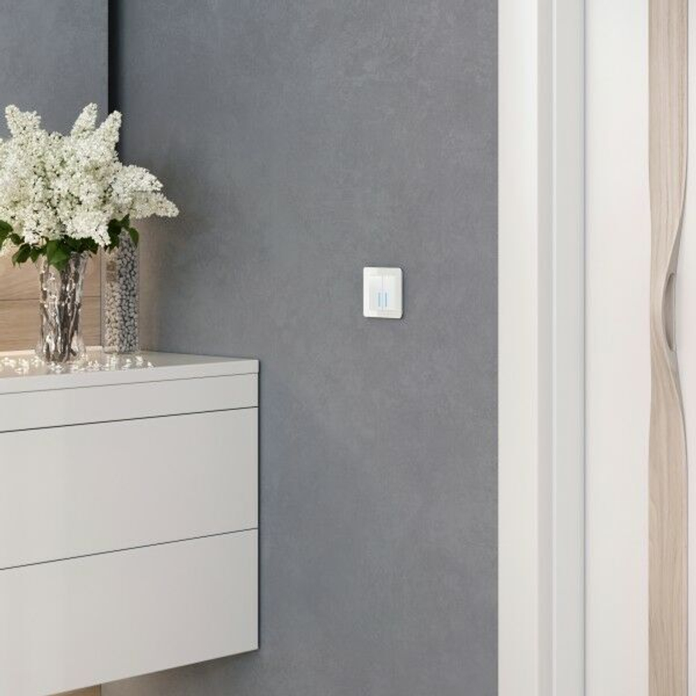 Рамка на 1 пост Acrylic (белый)