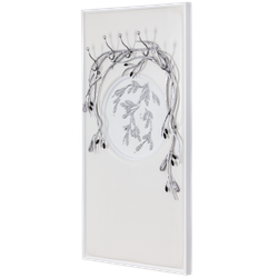 Вешалка настенная Oliva Branch Айс (Олива Бранч) Античное серебро