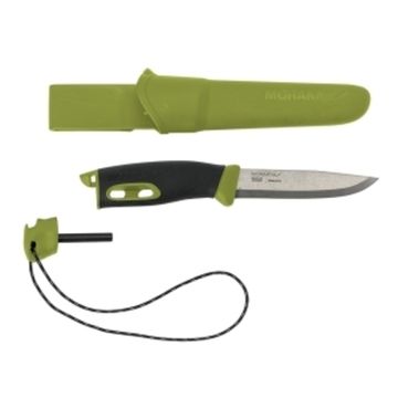 Нож Morakniv Companion Spark (S) Green, нержавеющая сталь, 13570