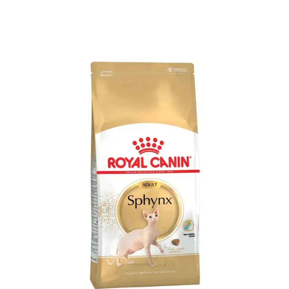 Сухой корм для кошек Royal Canin Sphynx породы Сфинкс старше 12 месяцев 400г