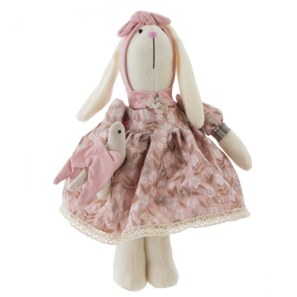 GAEM Игрушка набивная "Заяц/Зайка", L16 W10 H35 см, 2в.