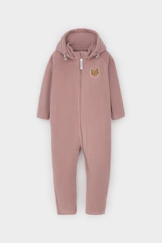 комбинезон  для девочки  ФЛ 60007/серая пудра