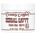 Country Comfort, Herbal Savvy, Golden Seal-Myrrh, мазь на основе гидрастиса и мирры, 57 г (2 унции)