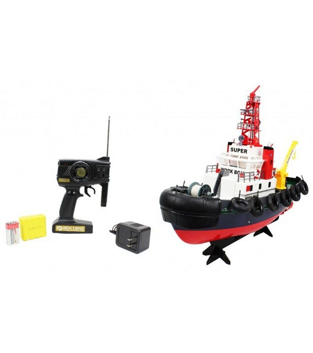 Р/У катер буксир Heng Long Seaport Work Boat 1/20 RTR