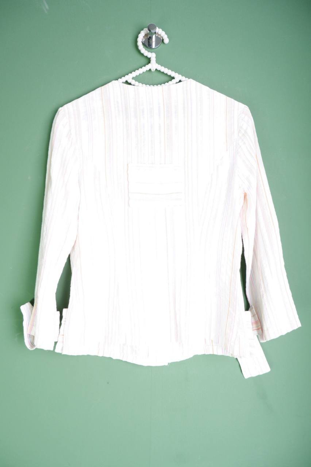 Блузка в полоску, маркировка 164-88-96, визуально на 44 размер