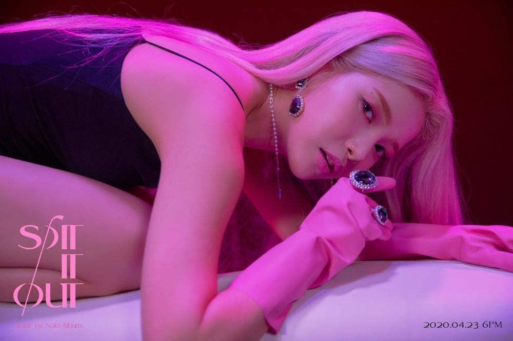 Альбом MAMAMOO Sola - Spit It Out 1st Single Album