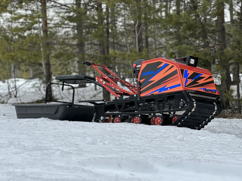 Мотобуксировщик PROMAX SAPSAN 15 COMBI с модулем (эл.стартер)