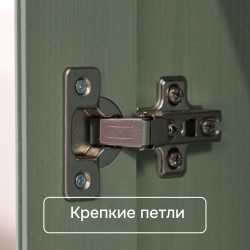 Шкаф витрина 113х32х186, Бритта, стеклянная, для посуды, в гостиную, напольный, массив сосны, 3 двери, эвкалипт, Dipriz
