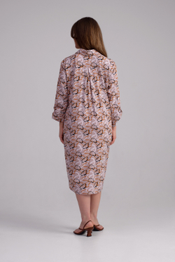 Платье-рубашка 3984зпа, цепи #176Це243984зпа