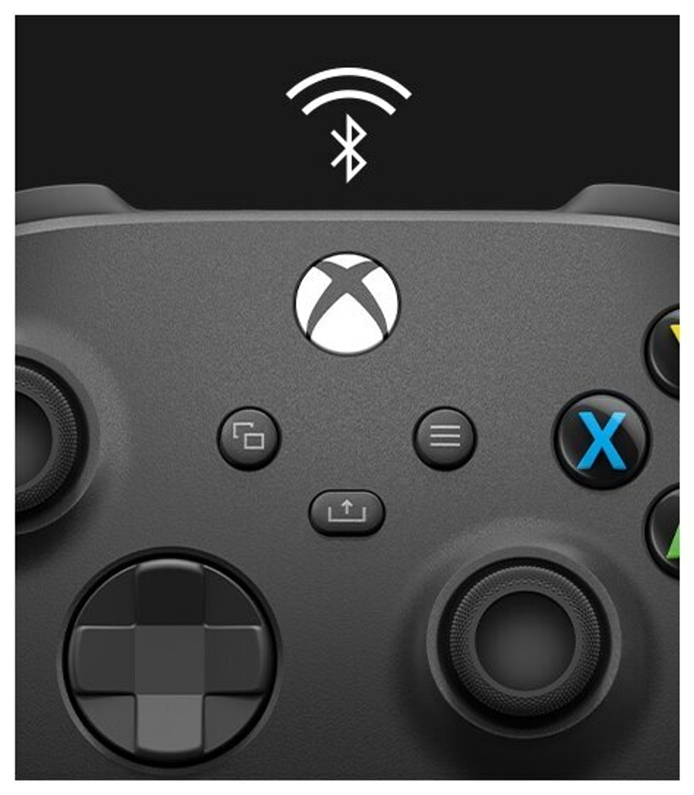 Геймпад Microsoft Xbox Series + USB-C кабель, Carbon Black