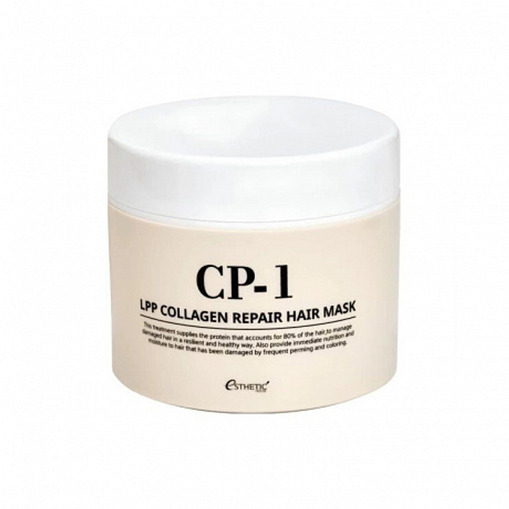 Esthetic House CP-1 LPP Collagen Repair Hair Mask, 300ml - Восстанавливающая маска для волос с протеинами и коллагеном