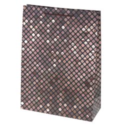 GAEM Пакет подарочный (бумага 210г/м2, блок 12шт), L30 W12 H41,5 см, 4в.