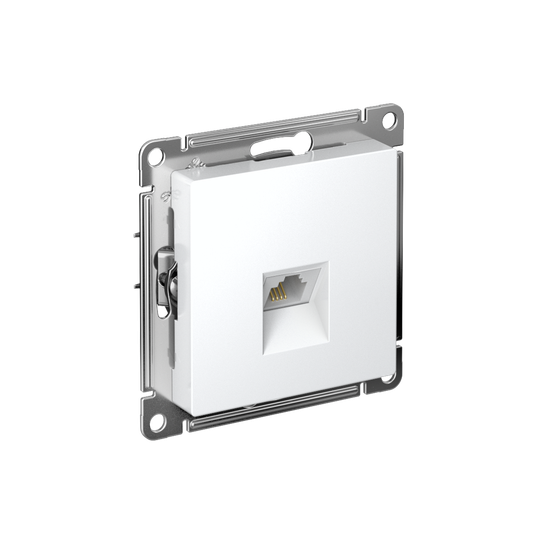 Розетка телефонная AtlasDesign RJ11 механизм лотос SE ATN001381