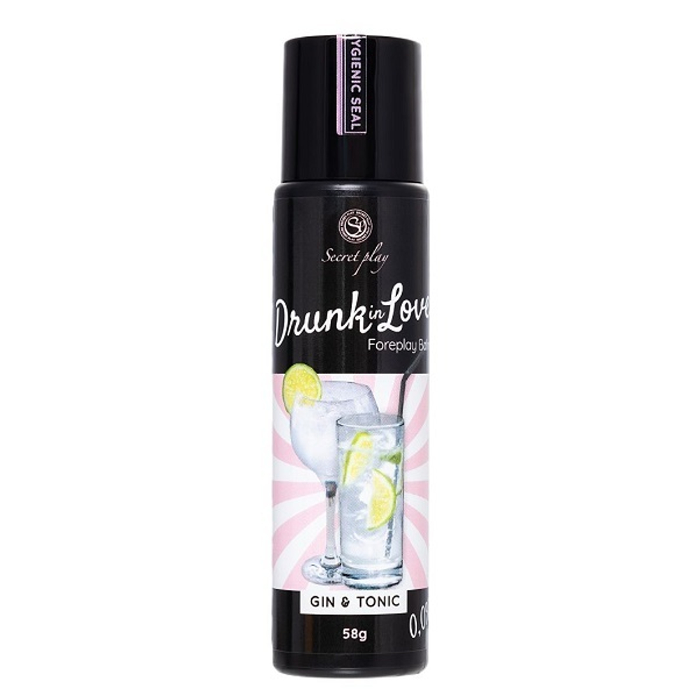 Интимный гель для сосков и интимных зон со вкусом джин-тоника Secret Play 58г