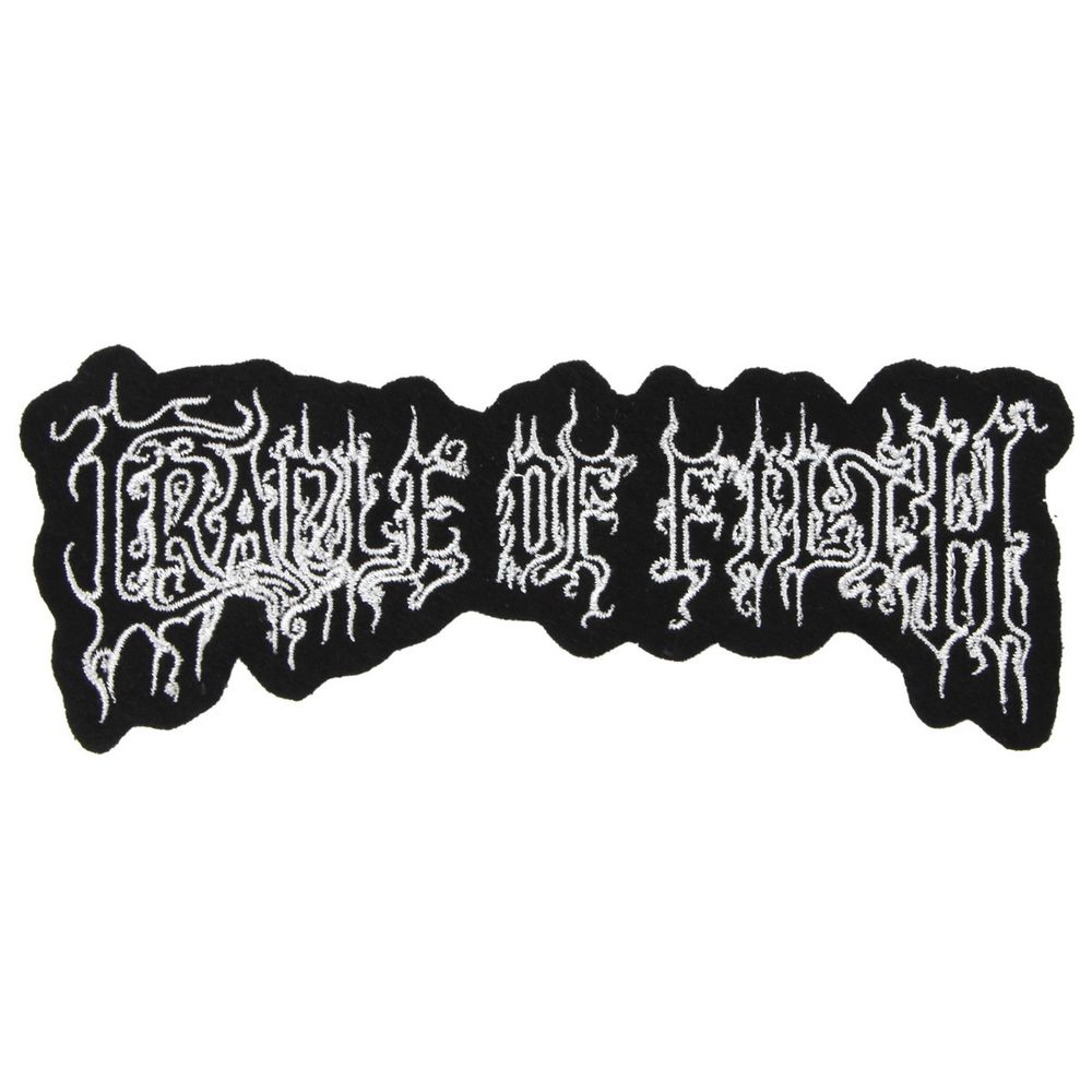 Нашивка с вышивкой группы Cradle Of Filth