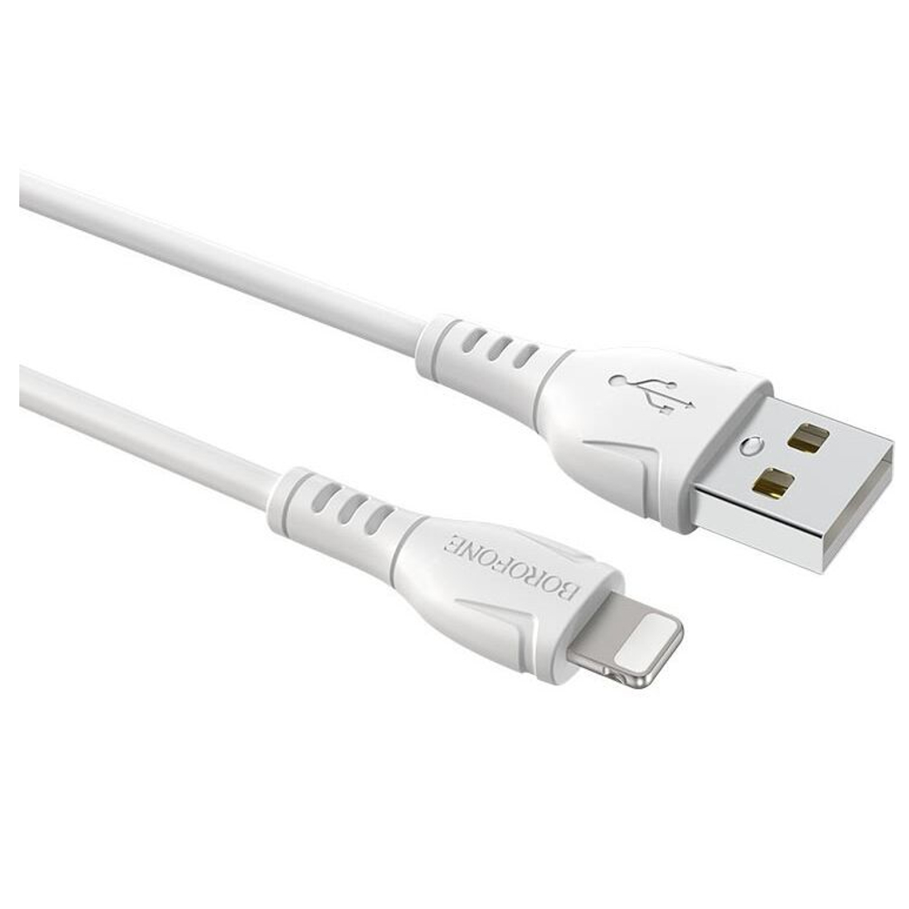 Кабель Borofone BX51 USB Lightning 1m белый