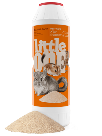 Little one песок для купания шиншилл