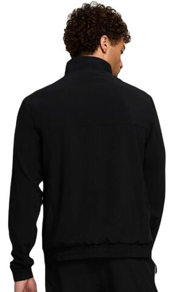 Мужская теннисная кофта Wilson Team Woven Jacket Colorblock - черный