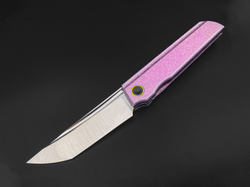 Складной нож Common M390 CrystalTi pink