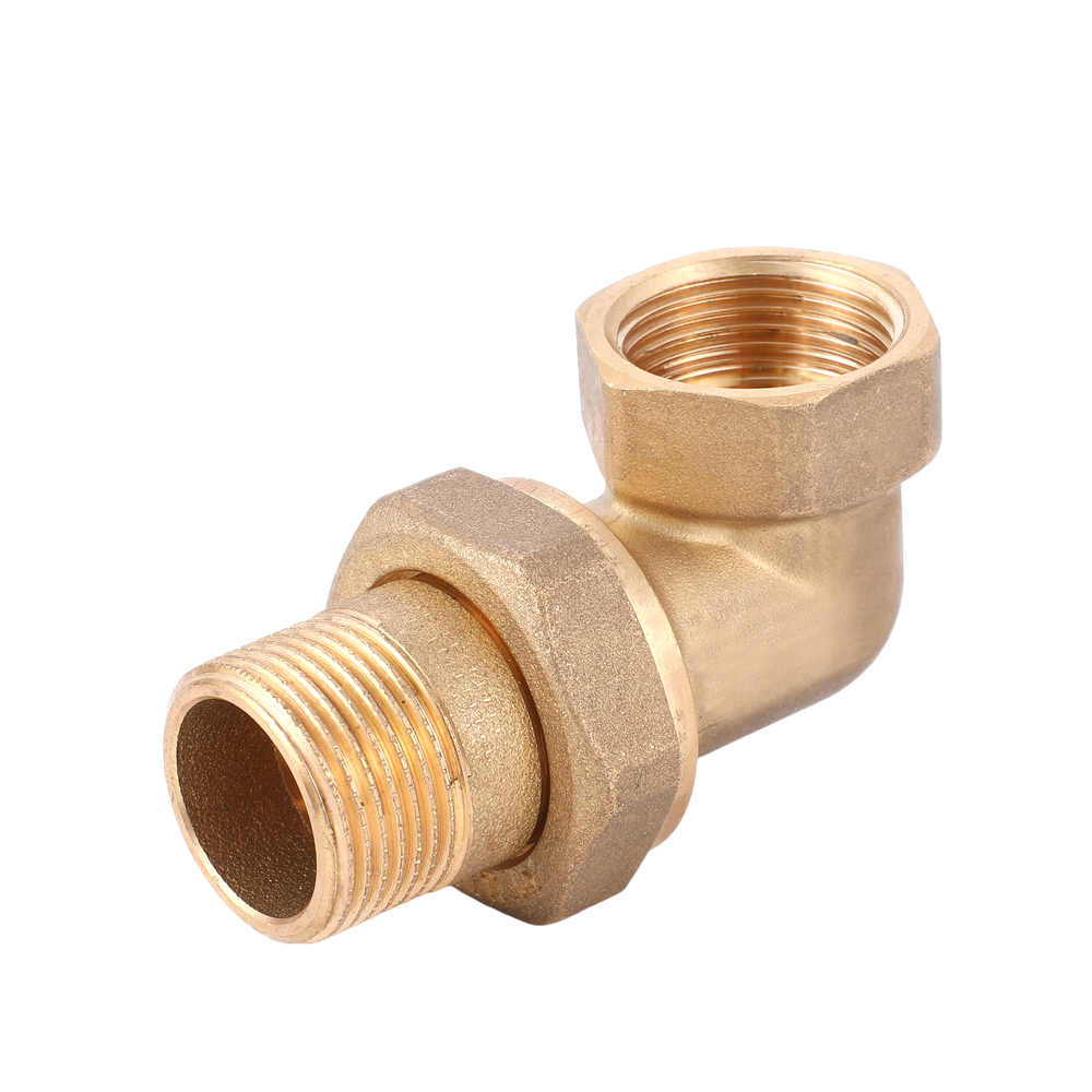 Американка угловая AOSKER (ф15) 1/2" ВР/НР латунная