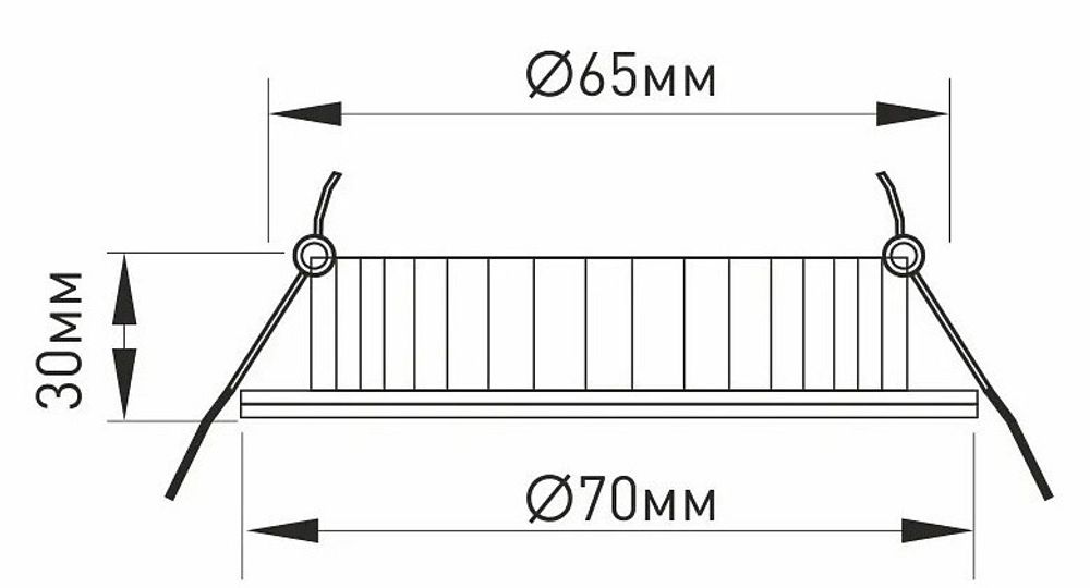 Встраиваемый светильник Arlight  020770