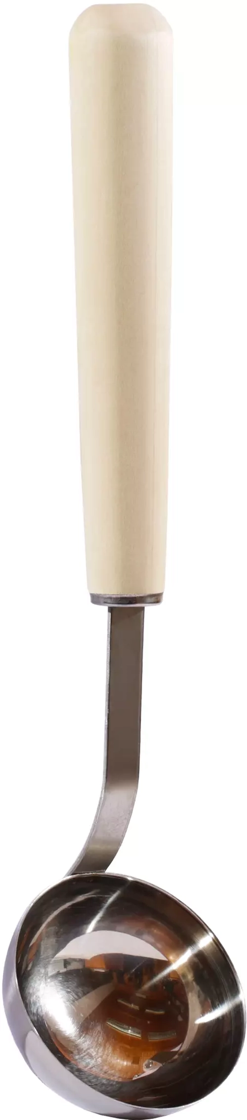 SAWO Черпак из нерж. с дерев. ручкой, 442-МA (D100) 237 ml