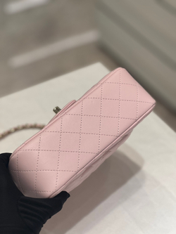 Chanel Mini Flap Bag with Top Handle 20 cm