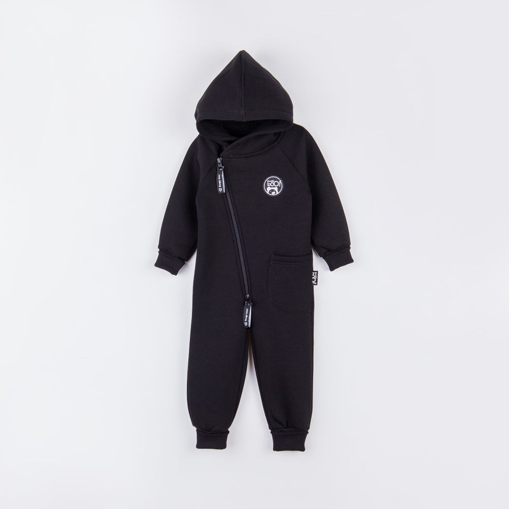 Комбинезон-косуха с капюшоном "Уголь" утепленный