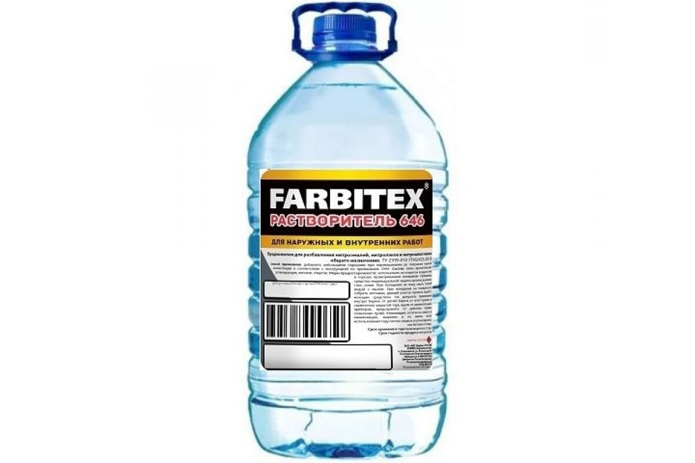 Растворитель 646 4,5л FARBITEX