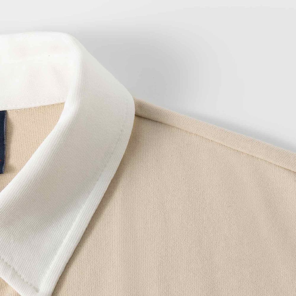 Лонгслив Ymkashix Rugby песочный/графитовый