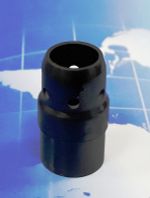 4294880 Распределитель газа (газораспределитель / диффузор) чёрный, пластиковый для сварочных горелок полуавтоматической сварки ММТ30W, ММТ27, ММТ32, PMT30W, PMT27, PMT32, WS30W кемппи кемпи kemppi