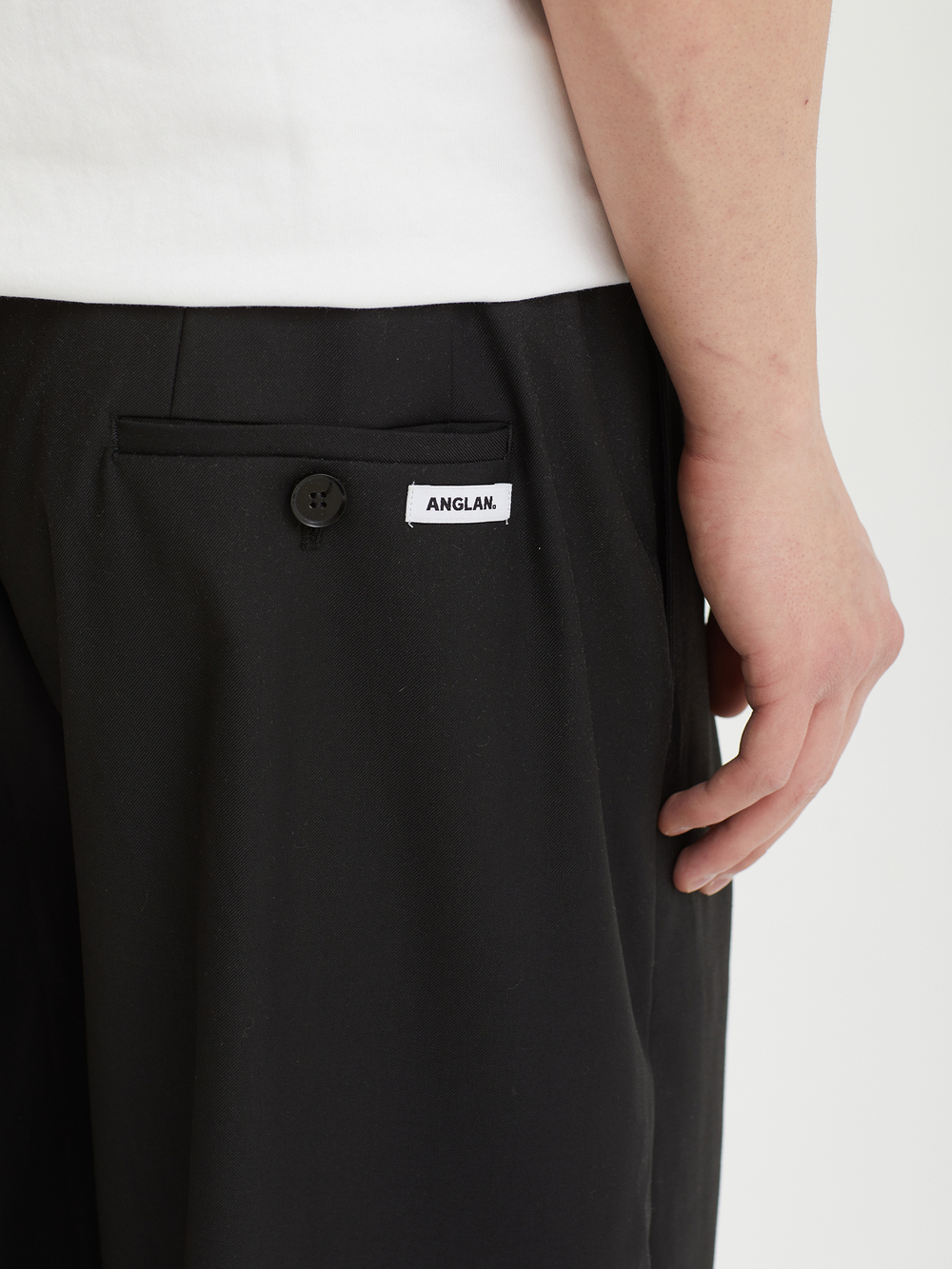 Мужские Брюки Pin-tucked Wide