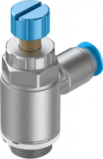 Дроссель с обратным клапаном Festo GRLA-3/8-QS-8-RS-D