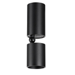 359317 OVER NT24 370 черный Светильник накладной светодиодный IP20 LED 10W 85-265V 3000K 1100Лм TUBO