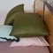 Набор наволочек из премиального сатина оливкового цвета из коллекции essential, 50х70 см