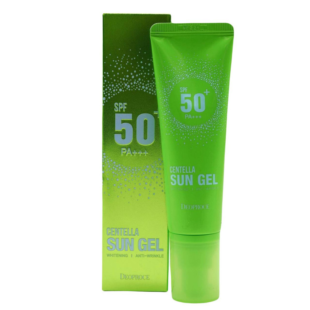 Солнцезащитный гель-крем с центеллой Deoproce Centella Sun Gel SPF 50+, 50 гр