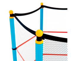 Батут детский DFC SMRKIDS 55" с сеткой, BLUE